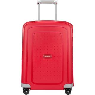 Samsonite S'Cure Kuffert med 4 hjul rød