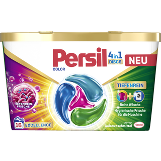 Persil 4in1 Discs vaskemidler til kulørt 16 vaske 4.00 DKK/1 vask/e