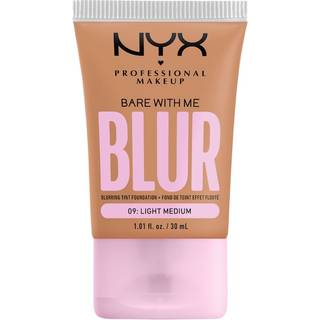 NYX Professional Makeup Bare With Me Blur Tint Fugtende foundation Skygge 09 Light Medium 30 ml - 30 ml