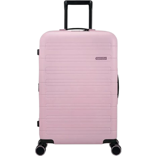 American Tourister Novastream Spinner kuffert lyserød