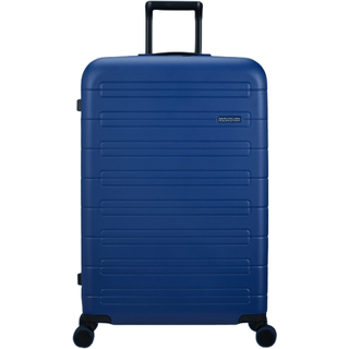 American Tourister Novastream 77cm - Stor Ekspanderbar Blå, Kufferter