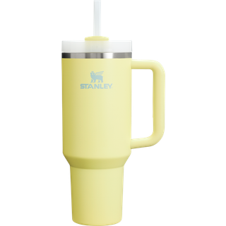 Stanley Quencher H2.O FlowState™ Tumbler krus i rustfrit stål med sugerør Stor Pomelo 1180 ml - 1180 ml