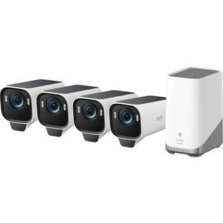 Eufy Cam S3 Pro, 4-kamera-sæt, sikkerhedskamera