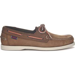 SEBAGO Herren Bootsschuhe braun Velours