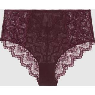 Understatement | Lace Highwaist Briefs - Cherry/Coral