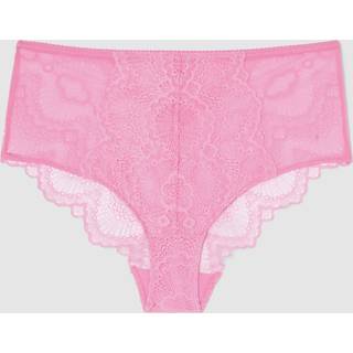 Understatement | Lace Highwaist Briefs - Candy Pink