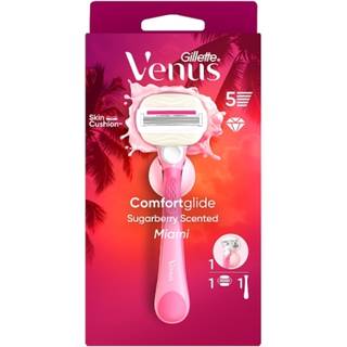 Gillette Venus Comfortglide Sugarberry Miami Ladyshaver  med en holder til brusebadet 1 stk. - 1 stk.