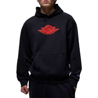 Jordan Rare Air-pullover-hættetrøje i fleece til mænd - sort - M