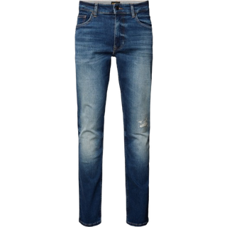 BOSS Orange Herren Jeans blau Slim Fit