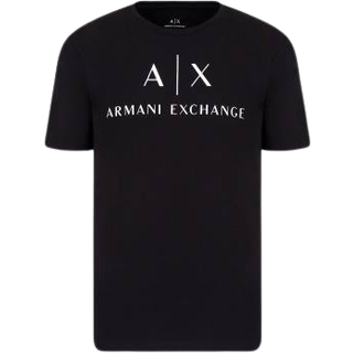 Giorgio Armani Exchange T-shirt Sort Str. XL