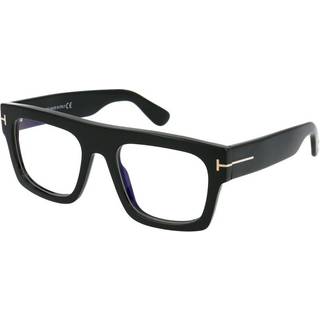 TOM FORD Mand FT5634-B 1 Optiske stel Acetat Sort Geometrisk Normal