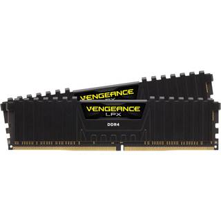 Corsair Vengeance LPX DDR4-3600 - 64GB - CL18 - Dual Channel (2 pcs) - Intel XMP - Sort