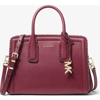 MK Laila Small Leather Satchel - Purple - Michael Kors - ONE SIZE