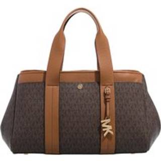 MK Romee Small Signature Logo Satchel - Brown - Michael Kors - ONE SIZE