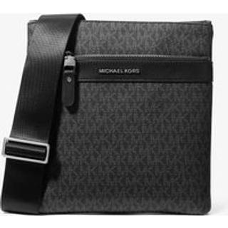 MK Hudson Signature Logo Crossbody Bag - Black - Michael Kors - ONE SIZE