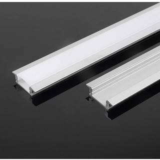 Monteringssæt med Diffuser - LED-Strip, 2000x24,7x7mm
