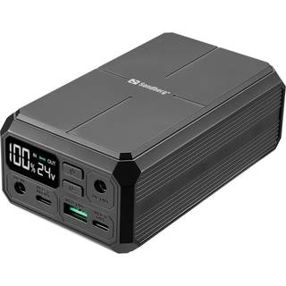 Sandberg Laptop Powerbank 27000 PD100W Powerbank - Sort - 27000 mAh