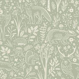 Albany Wallpaper Woodland Animals LD3413