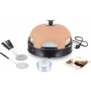 Emerio PO-115984 Pizzarette - pizza oven - terracotta orange