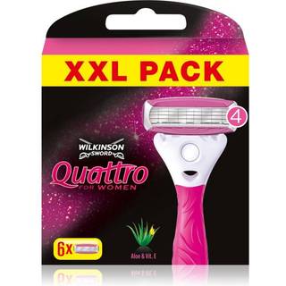 Wilkinson Quattro Women Barberblade 6 stk.
