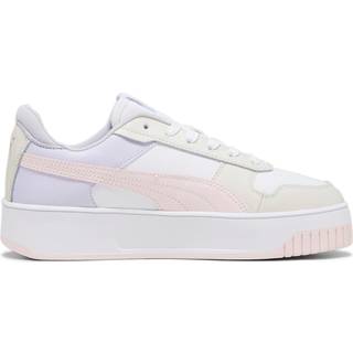 Women&#39;s Puma Carina Street Sneakers, White, Size 35.5, Shoes - Alpine Snow - 35.5