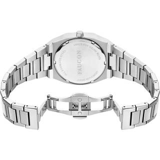 Faucon Octagon F10040 - Herre - 37 mm - Analog - Quartz - Safirbelagt Mineralglas