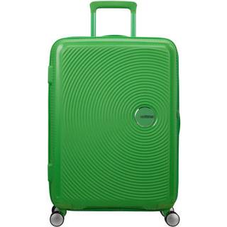 American Tourister Soundbox Spinner rullekuffert der kan udvides - 67 cm - græsgrøn