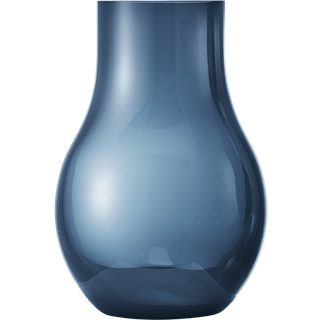 Georg Jensen CAFU vase glas mørk blå lille
