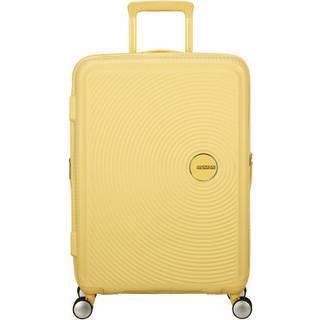 American Tourister Soundbox Spinner Kuffert 71,5L, Pastel Yellow