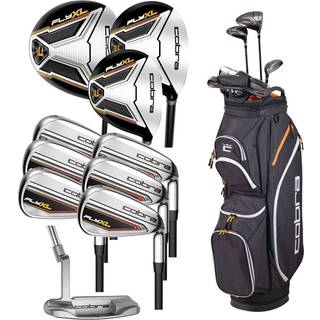 Cobra Golf Fly XL 2025 Black/Orange Højrehåndet Stål Regular Standard Golfsæt