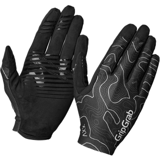 GripGrab Rebel sommerhandsker med lange fingre sort - Størrelse Small