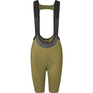 Gripgrab Women's GripGrab PACR Bib Shorts Olive Green, L