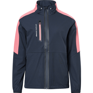 Abacus Lds Bounce Rain Jacket 42/L NAVY/LIPSTICK