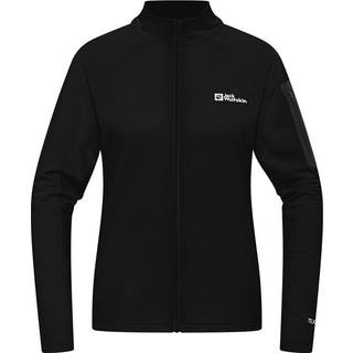 Jack Wolfskin Women's Prelight Ful Zip Black, XL