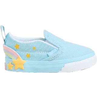 Vans - Toddler Slip-On Shoes (4-8 Years), Blue, Size: 26.5 - Blue - 26.5