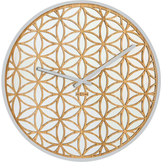 NeXtime Bella Mirror Vægur 3194WI - Unisex - 50 cm - Quartz