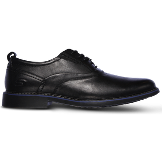 SKECHERS Bregman Velsom Sort business sko m/snørebånd Str. 42