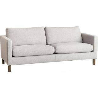Jonas Ihreborn Mario 3-personers Sofa Ito - 3 personers sofaer Polyester Lysegrå - MAR32S-ITO8