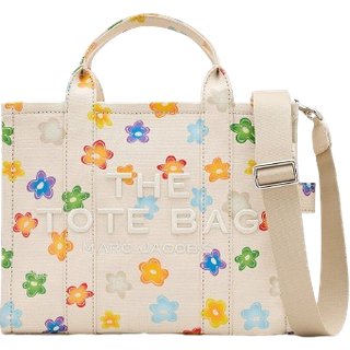 The Medium Tote Bag, White Multi