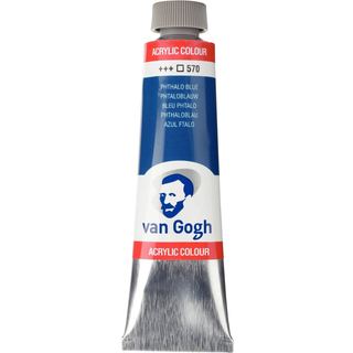 Van Gogh akrylfarve 40 ml Phthalo Blue - 570