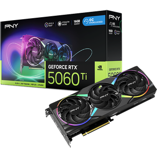 PNY GeForce RTX 5060 Ti NVIDIA Reference - 16GB GDDR6X RAM - Grafikkort