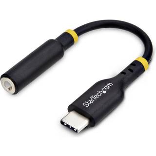 StarTech.com USB-C Audio Adapter to 3.5mm TRRS Jack Headphone Aux Dongle - USB-C to headphone jack adapter - 12.7 cm