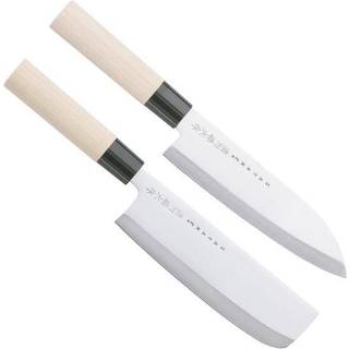 Satake Houcho Knivsæt - Køkkenknive & Knivtilbehør Kulstål Rustfrit stål - SHG101W