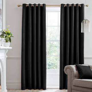 Laurence Llewelyn-Bowen Montrose Velvet Blackout Thermal Gardiner til gardinstang117 x 137cm