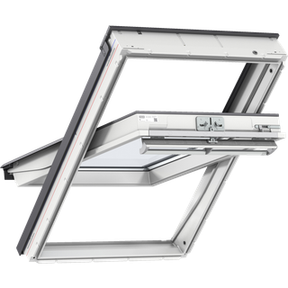 Velux vippevindue hvid poly GGU MK04 0068 78x98 3-lags lavenergi