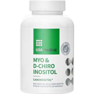 USA Medical - Myo & D-Chiro Inositol 60 kapsler