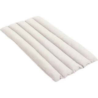HAY Palissade Lounge Chair Low Soft Quilted Cushion Hynde Cream White