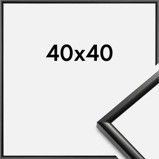Ramme New Lifestyle Akrylglas Sort 40x40 cm
