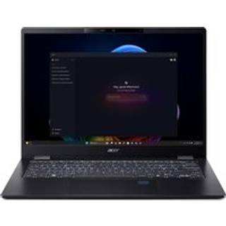 Acer TravelMate P6 14 AI Laptop | TMP614-54-TCO | Sort