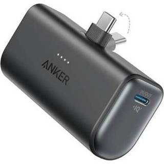 Anker Nano Power Bank backup-strømforsyning, 5000 mAh, sort